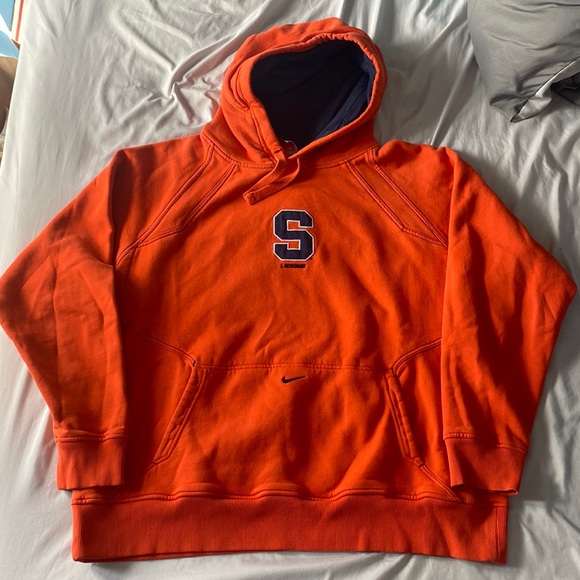 Nike Other - VINTAGE Nike Syracuse Lacrosse Middle Logo Hoodie